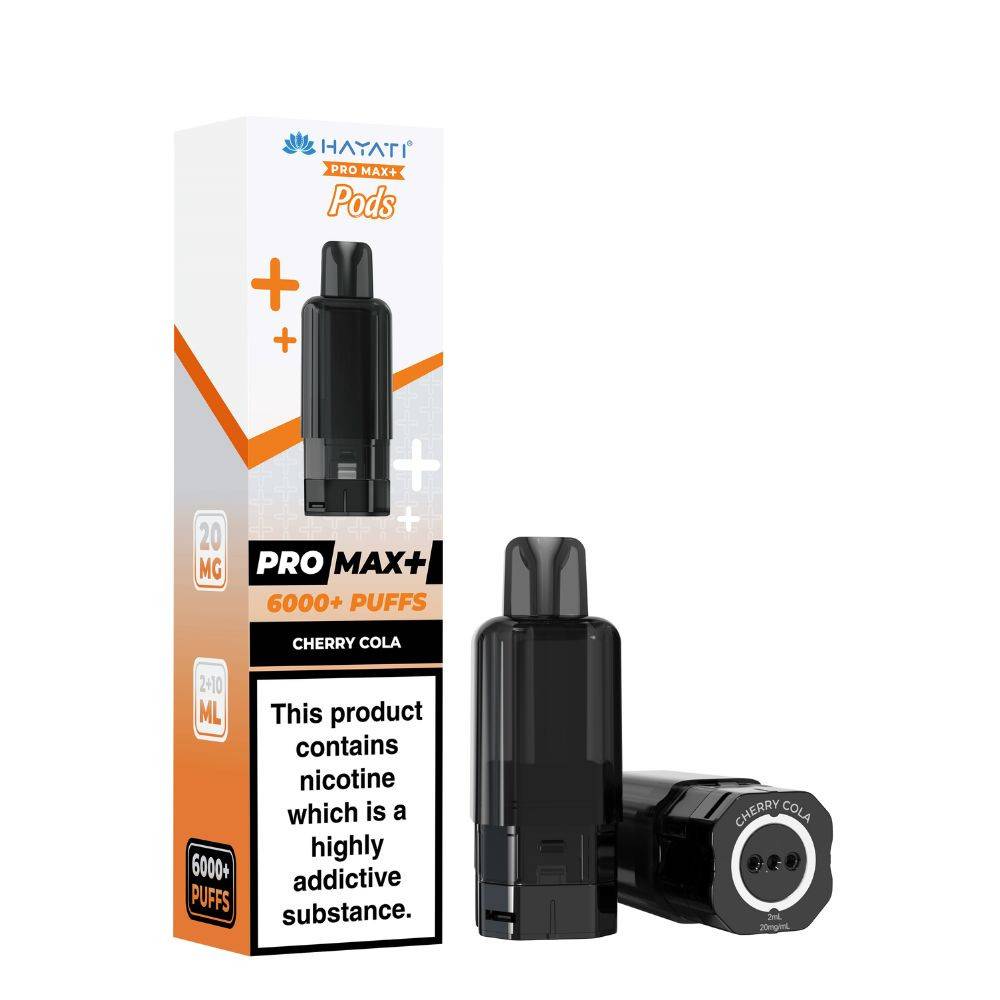 Hayati Pro Max Plus 6000 Pods Pack of 5 Cherry Cola