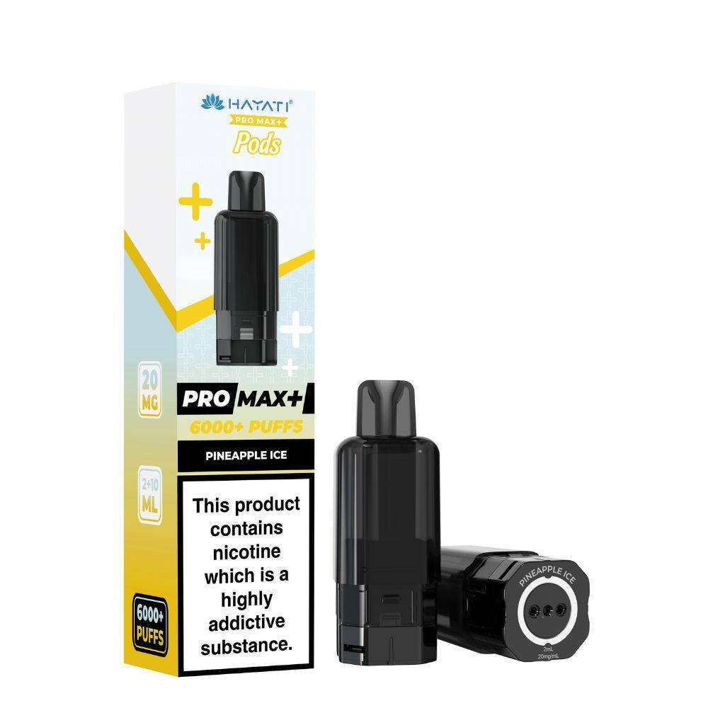 Hayati Pro Max Plus 6000 Pods Pack of 5 Pineapple Ice