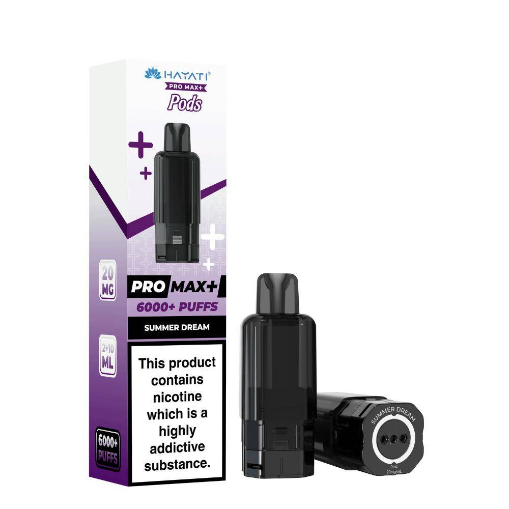 Hayati Pro Max Plus 6000 Pods Pack of 5 Summer Dream