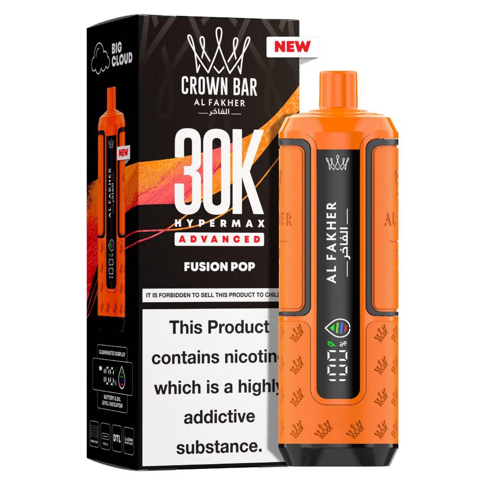 Al Fakher 30k Hypermax Pods Box of 5 Fusion Pop
