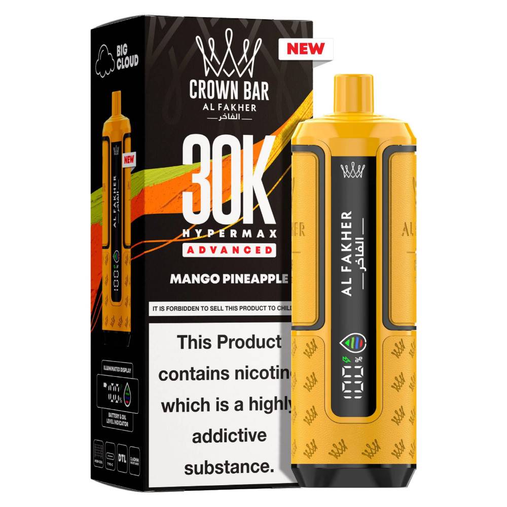 Al Fakher 30k Hypermax Pods Box of 5 Mango Pineapple