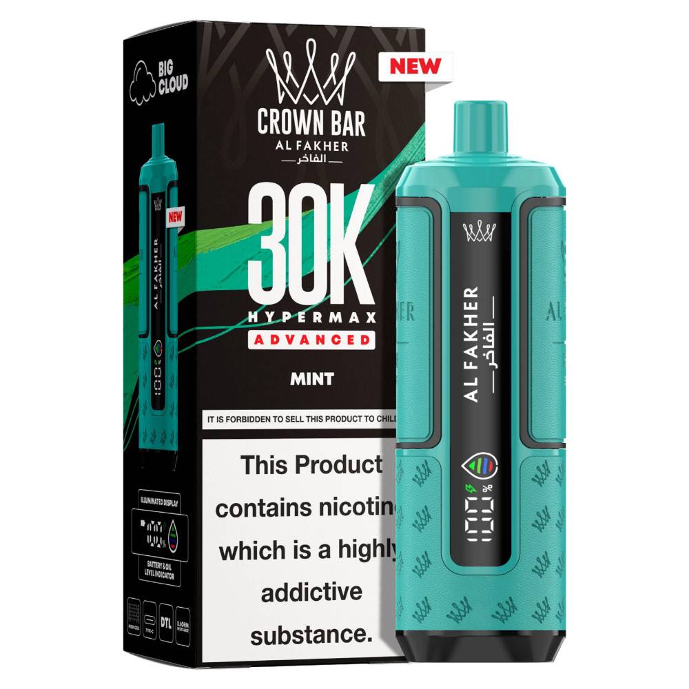 Al Fakher 30k Hypermax Pods Box of 5 Mint