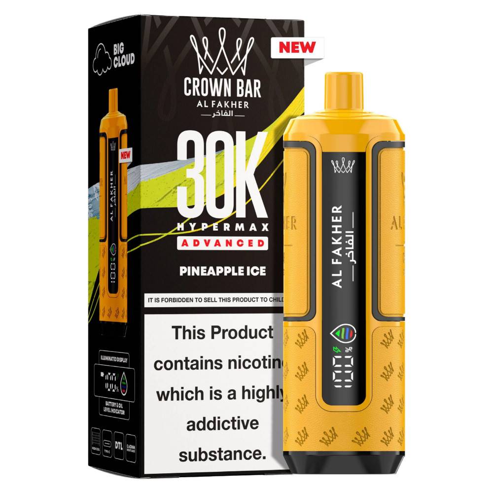 Al Fakher 30k Hypermax Pods Box of 5 Pineapple Ice