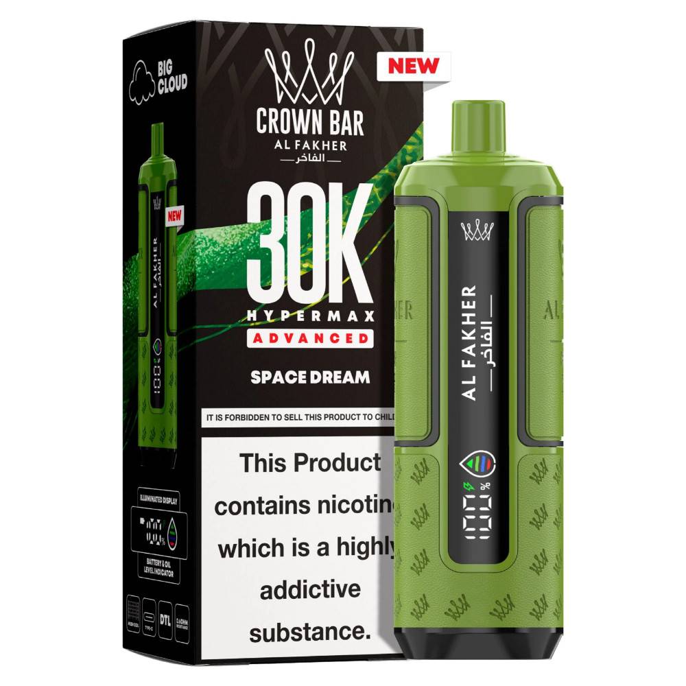 Al Fakher 30k Hypermax Pods Box of 5 Space Dream