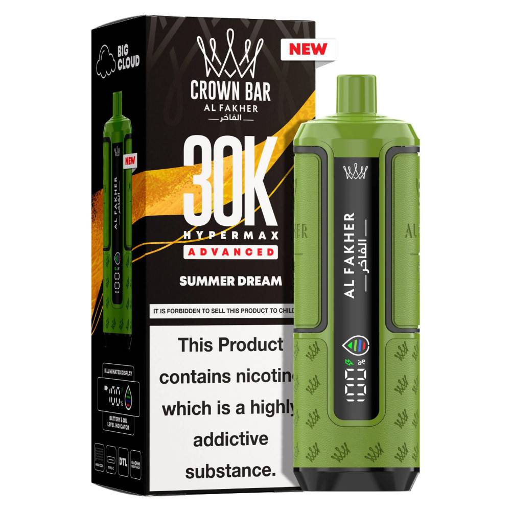 Al Fakher 30k Hypermax Pods Box of 5 Summer Dream