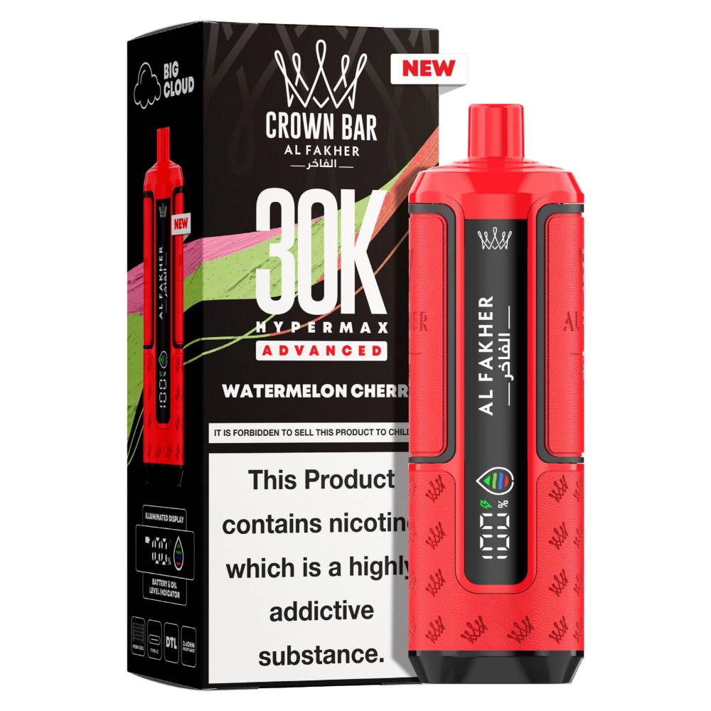 Al Fakher 30k Hypermax Pods Box of 5 Watermelon Cherry