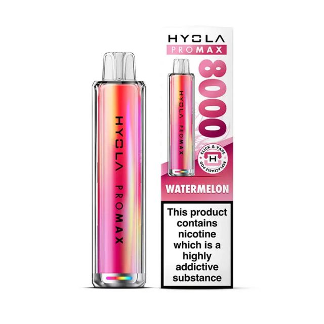 Hyola Pro Max 8000 Vape Kit Box of 5