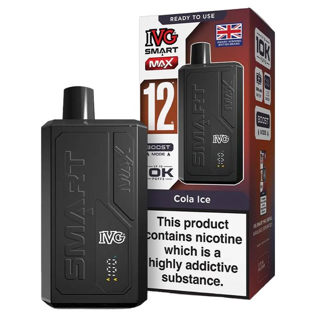 IVG Smart Max 10k Vape Kit Box of 5