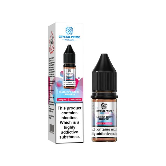 Crystal Prime Nic Salts E-Liquids 10ml Box of 10