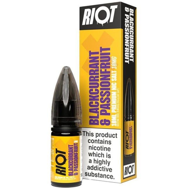 Riot X Nic Salts e liquids 10ml Box of 10