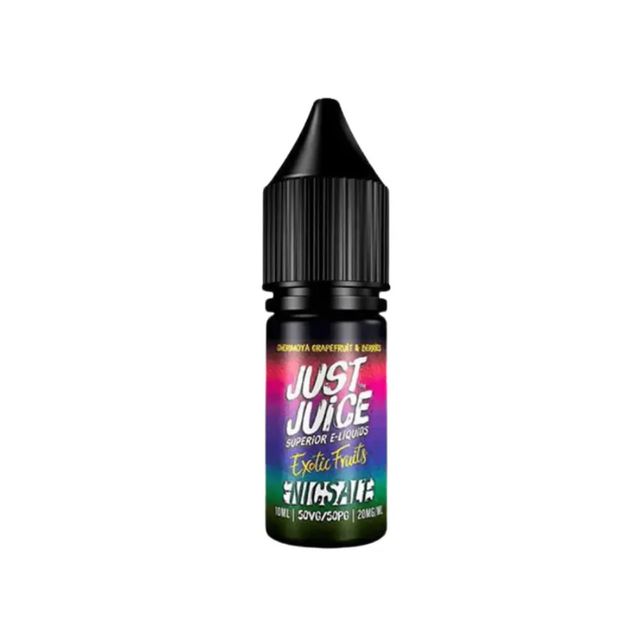 Just Juice Exotic Fruits Nic Salts e liquids 10ml Box of 5