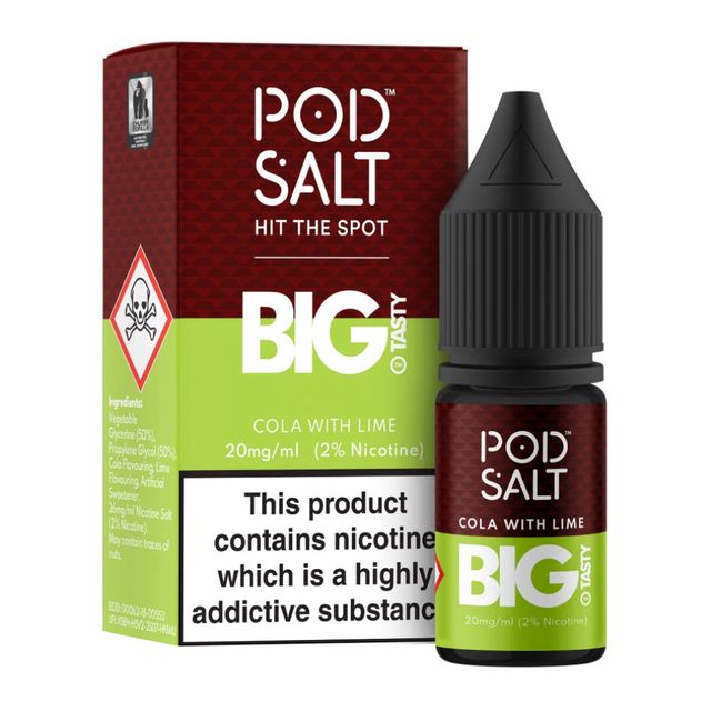 Pod Salt Fusions Nic Salts e liquids 10ml Box of 5