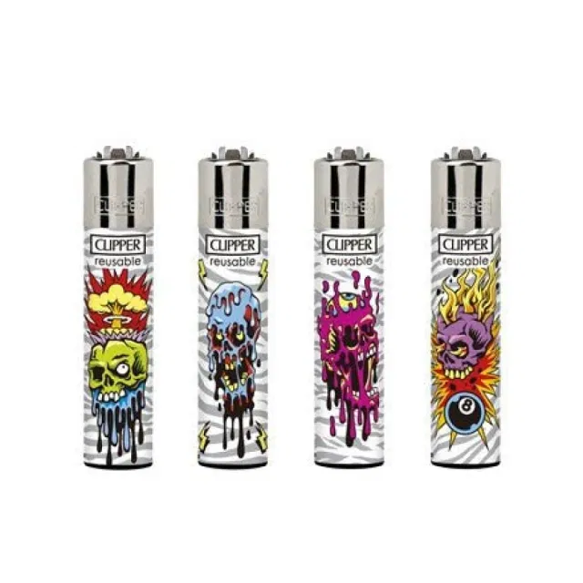 Clipper Lighters Assorted - (Pack of 40)